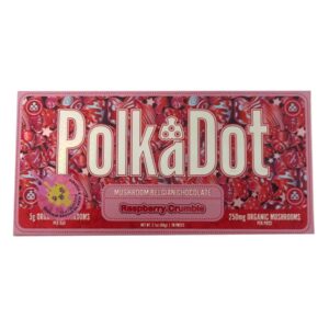 Raspberry Crumble PolkaDot Mushroom