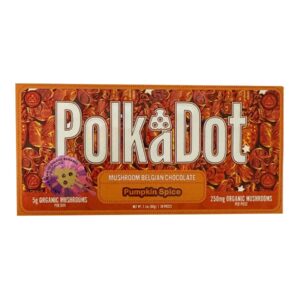 Pumpkin Spice PolkaDot Mushroom
