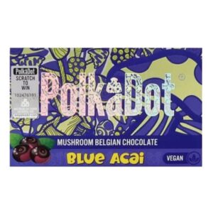 PolkaDot Blue Acai Chocolate Bar for Sale